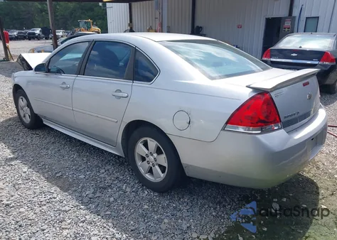 2010 Chevrolet Impala Lt from USA, damaged, VIN 2G1WB5EK4A1250237
